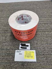 Tape Logic Aviditi Tape Logic 4 x 6″ “Must Remain Palletized” DL3181 Red 500Roll