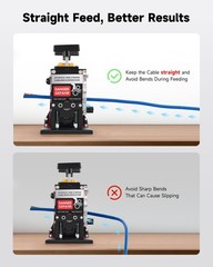 CREWORKS Electric Wire Stripper 7 Channel Stripping Machine for 0.06″-1.1″ Cable