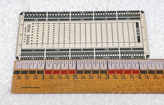 Ideal Guage USA Postal Stamp Measure Guide 4 3/8 x 1 7/8 Inches