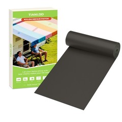 4x78in Waterproof Fabric Repair Tape for Boat Covers, Tents, Tarps Dark Gray