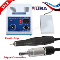 Micromotor de Laboratorio Dental para Pulido, 35,000 RPM, Tipo E con Juego Fresa