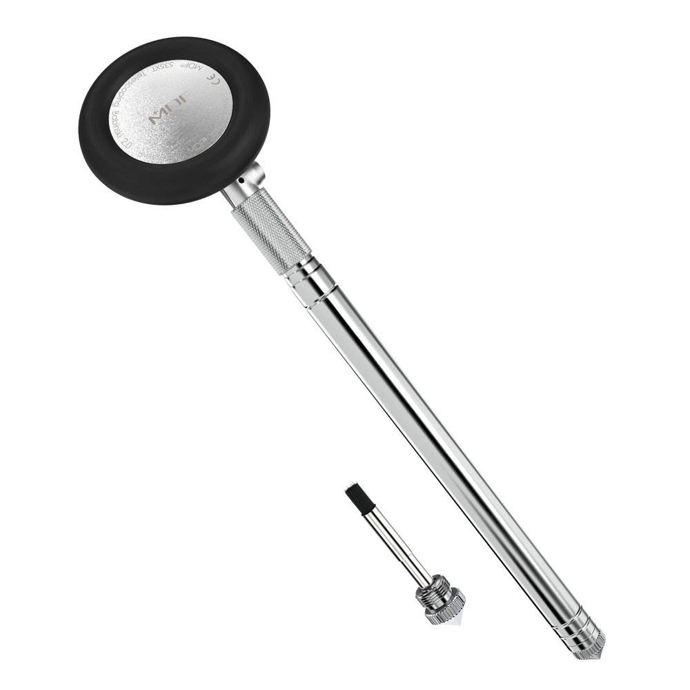 , Babinski Telescoping 2.0® Neurological Reflex Hammer with Built-in Brush fo…