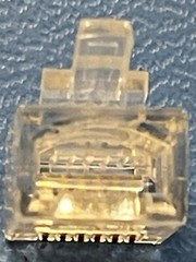 8588-1306 MODULAR CONNECTOR (10 PER LOT)