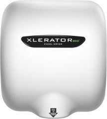 Excel Dryer XLERATOR XL-BW- ECO 1.1N, White 10 second fast drying hand dryer