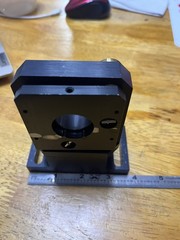 Optical 2 Axis Tilting Table Precision Angle Displacement Stage With Mount Base