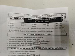 Husky 008176 POPD® EZH Nozzle Mate Overguard for X/XS®/XFS Nozzles (GNC)