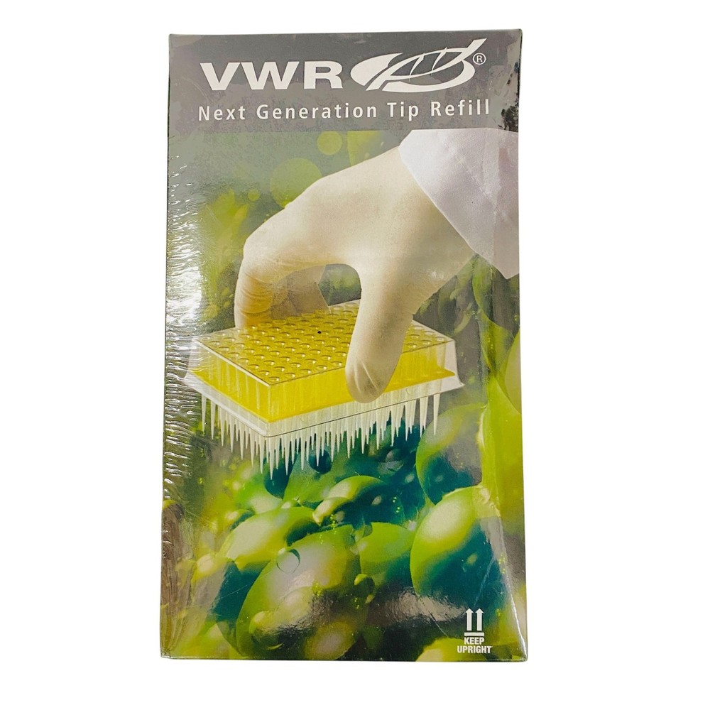 VWR 89079-466 Next Generation Pipette Tip Refill 0.1-10uL Sterile, 1344 Tips