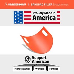 Sandbaggy Sandbag Filler – MADE IN AMERICA – One Man Filling Sandbags + 2X SPEED