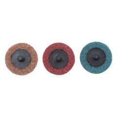 104 Pcs 2″ Roll Lock Sanding Discs Die Grinder Quick Change Discs w/ 1/4″ Holder