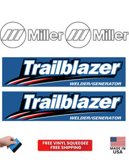 Fits Miller Trailblazer Decal kit Generator Welder Stickers CHOOSE YOUR PART
