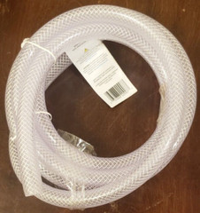 ProLine Braided Clear Vinyl Tubing 7/8-in OD x 5/8-in ID X 10 Feet BRO78058010C