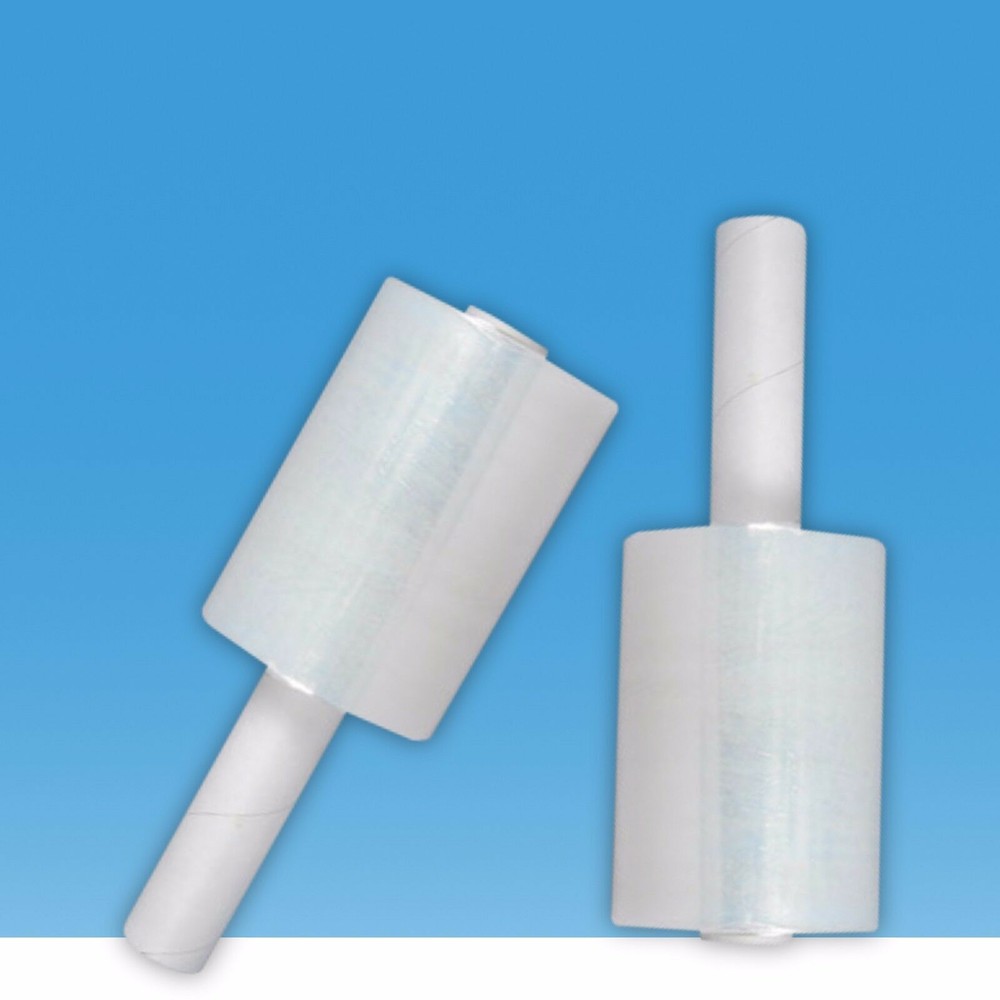 Shrink Wrap Stretch Film 2 Rolls 5″x1000 80 Gauge Clear