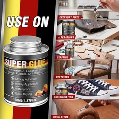 Super Glue, Super Glue All Purpose with Built-in Brush Applicator, 130ml Quic…