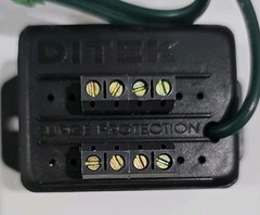 Ditek Surge Protector Lot DTK-2LVLPRUV 130V Telco & DTK-VSP-A Coaxial Unused