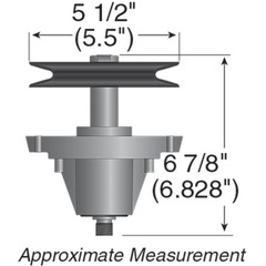 New Stens Spindle Assembly 285-216 for MTD 918-06991