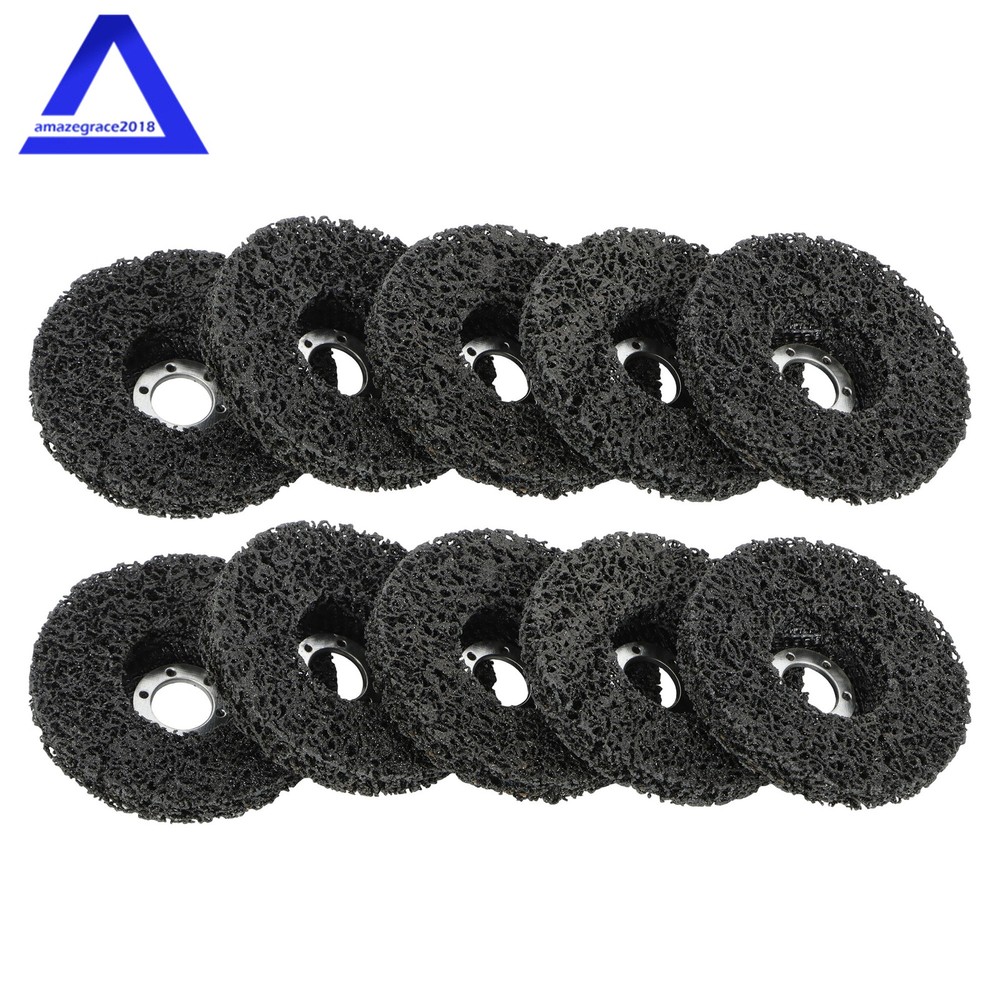 10Pack 4.5 inch Strip Discs for Angle Grinder Wire Stripping Wheel Paint Remover