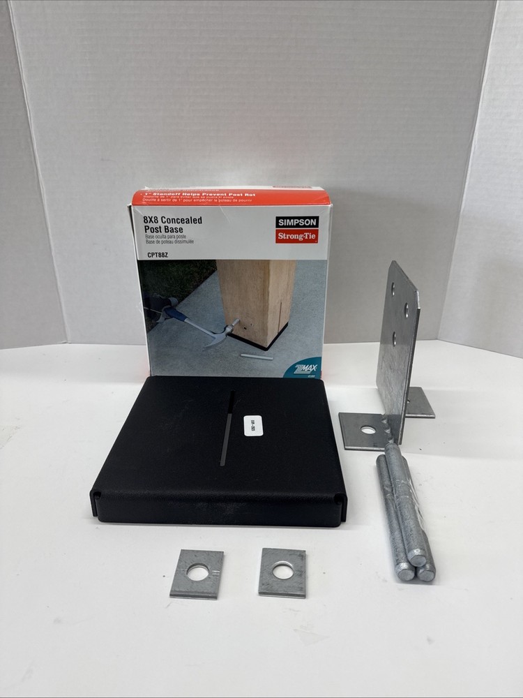 Simpson Strong Tie CPT88Z 8×8 Concealed Post Base