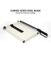 Paper Cutter,Paper Trimmer12″ Cutting Length Heavy Duty Guillotine Paper Slic…