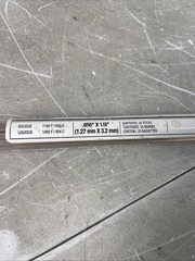 Harris Stay Silv 15 15% .050″ X 1/8″ Silver Brazing Alloy Rods (Lot of 26 Rods)