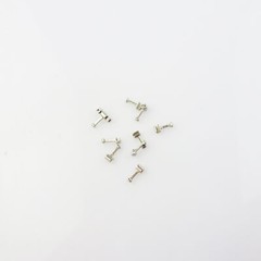 10Pcs/pk 2Packs Dental Orthodontic Crimpable Hooks Short/Medium/Long EASYINSMILE
