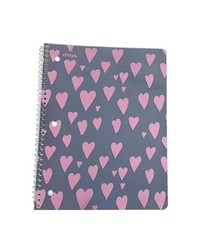 Endless Love Embellished Notebook, Pink Foil Hearts (7.5 Inches x 10.5 Inches, 7
