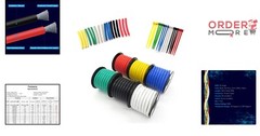18 AWG Stranded Silicone Wire Kit: 6 Colors, 50ft Each for Versatile Projects