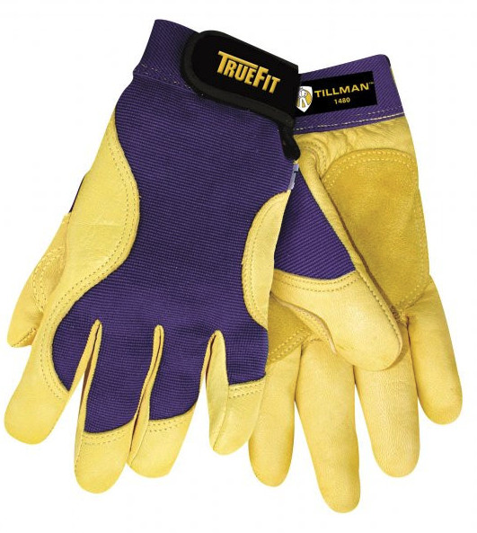 Tillman 1480M True Fit Full Finger Top Grain Deerskin Performance Glove – Medium