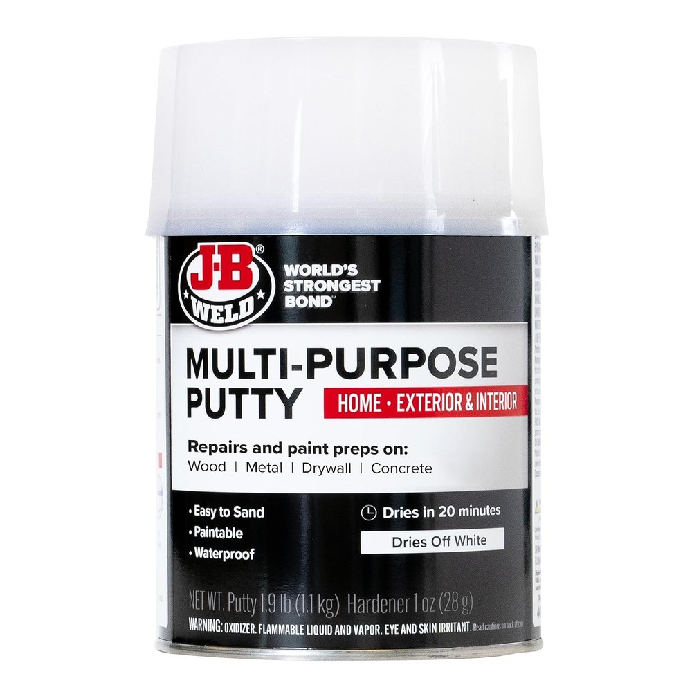 J-B Weld Multi-Purpose Putty – Quart – Home Exterior & Interior