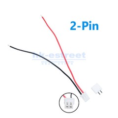 JST XH2.54mm 2 Pin 10/20/30cm Wire Cable Connector Male Female Plug Socket Lot