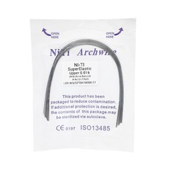 0.99$ Dental Orthodontic Super Elastic Niti Round Natural Form Arch Wire