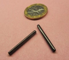 Steel Coiled Spring Pin, 3/32″ Diameter x 1.00″ Length, 100 pcs