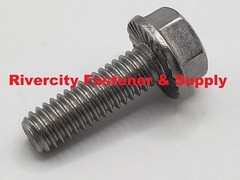 5/16-18×1 Flange Bolts 5/16×18 x 1″ Stainless Steel Screws 5/16-18 x 1