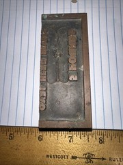 Print Block ( 5 Pounds Oval Head Rivets )