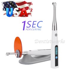 Dental Cordless LED Curing Light Lamp 1 Second Cure 800-1400mw/cm² AZDENT
