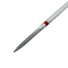 Dental Diamond Burs 863/012F Flame Fine Grit Red High Speed Friction Grip FG bur