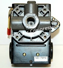 E112732 SANBORN PRESSURE SWITCH 140 PSI ON 175 PSI OFF FOUR PORT UNLOADER VALVE