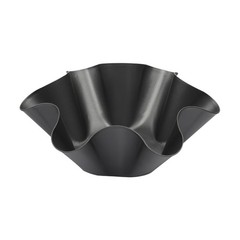 Cielasis 2 Pack 8.5″ Nonstick Large Taco Shell Bowl – 8.5 inches, Black