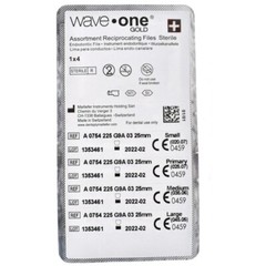 Waveone Gold Wave One Endodontic File Root Canal Dentsply 40 files 10-packs