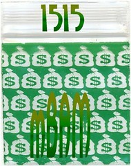 100 1515 LOT Apple Zip Baggies 1.5×1.5″ Mini Bags Dolphins Skulls Crosses+