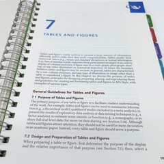 APA Publication Manual 7th Edition Spiral Bound Official Guide with Tabs 2020