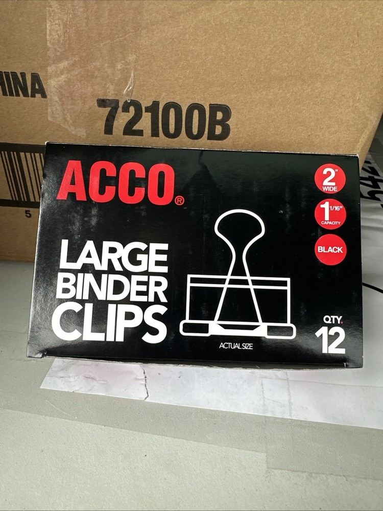 Acco Brands ACC72100 Binder Clip