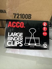 Acco Brands ACC72100 Binder Clip