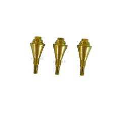 10 pcs Multi unit straight abutment fit to Megagen Blue diamond platform NC D4.8