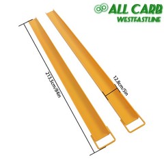 Extension Heavy Duty Steel Pallet Extensions 4.5″ Width 4600 LBS Max Pallet Fork