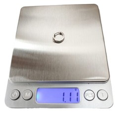 500g/0.01g Grain Gram Digital Scale Jewelry Gold Silver Coin Pocket Size Herb