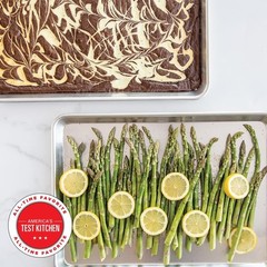 2-Pack Half Sheet Pans with Lids | USA-Made Aluminum Bakeware