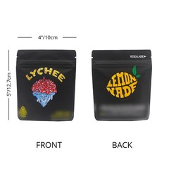 5 Styles Mixed Mylar Bags 3.5g Smell Proof Zipper Stand Up Pouches for Candy