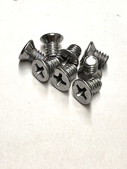 (10) 8-32 X 1/4 Phillips Flat Small #6 Head .266 Machine Screw 8/32×1/4 832X.25