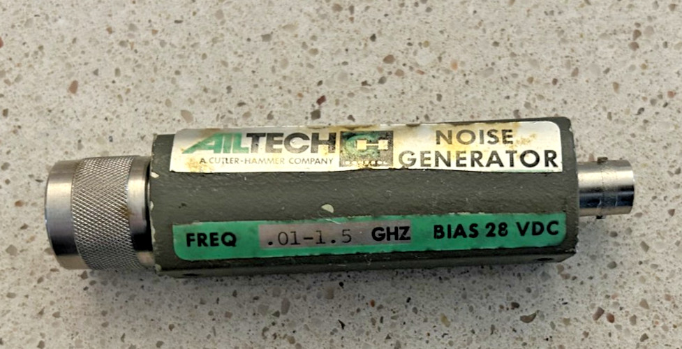 AILTECH 7615 Noise Generator .01-1.5 GHz 28 VDC