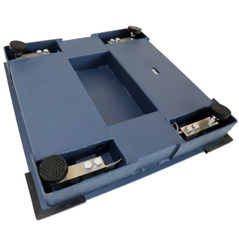 NTEP 2500 lb x 0.5 lb 2’x2′ Heavy Duty Floor Scale Industrial Warehouse
